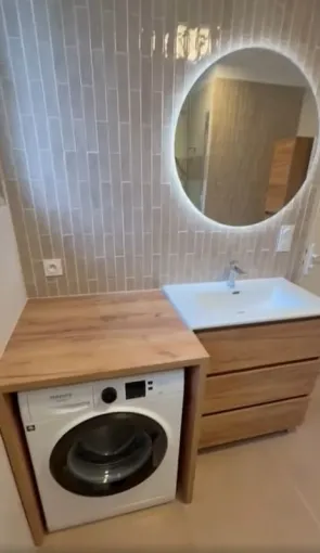 Rénovation complète d'une salle de bain et cuisine d'une maison à [soref:zone_pr], Biguglia, CINQUINI & CO