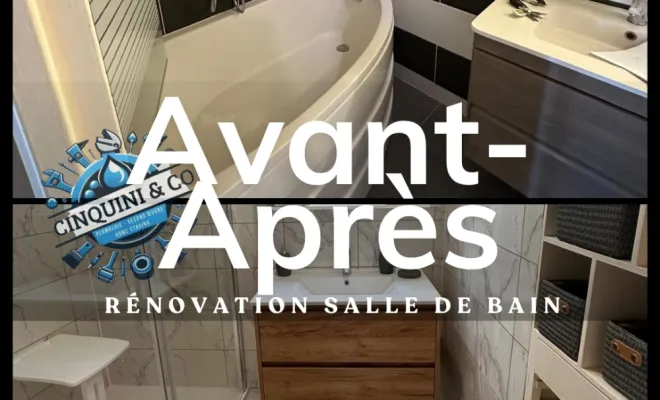 Rénovation d'une salle de bain, Biguglia, CINQUINI & CO